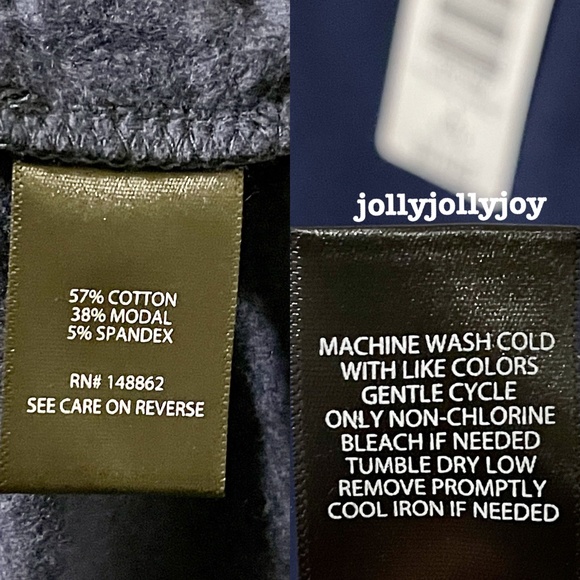 SET: Torrid Ultra Soft Fleece Navy Sweatshirt/Jogger 2X - Picture 12 of 14